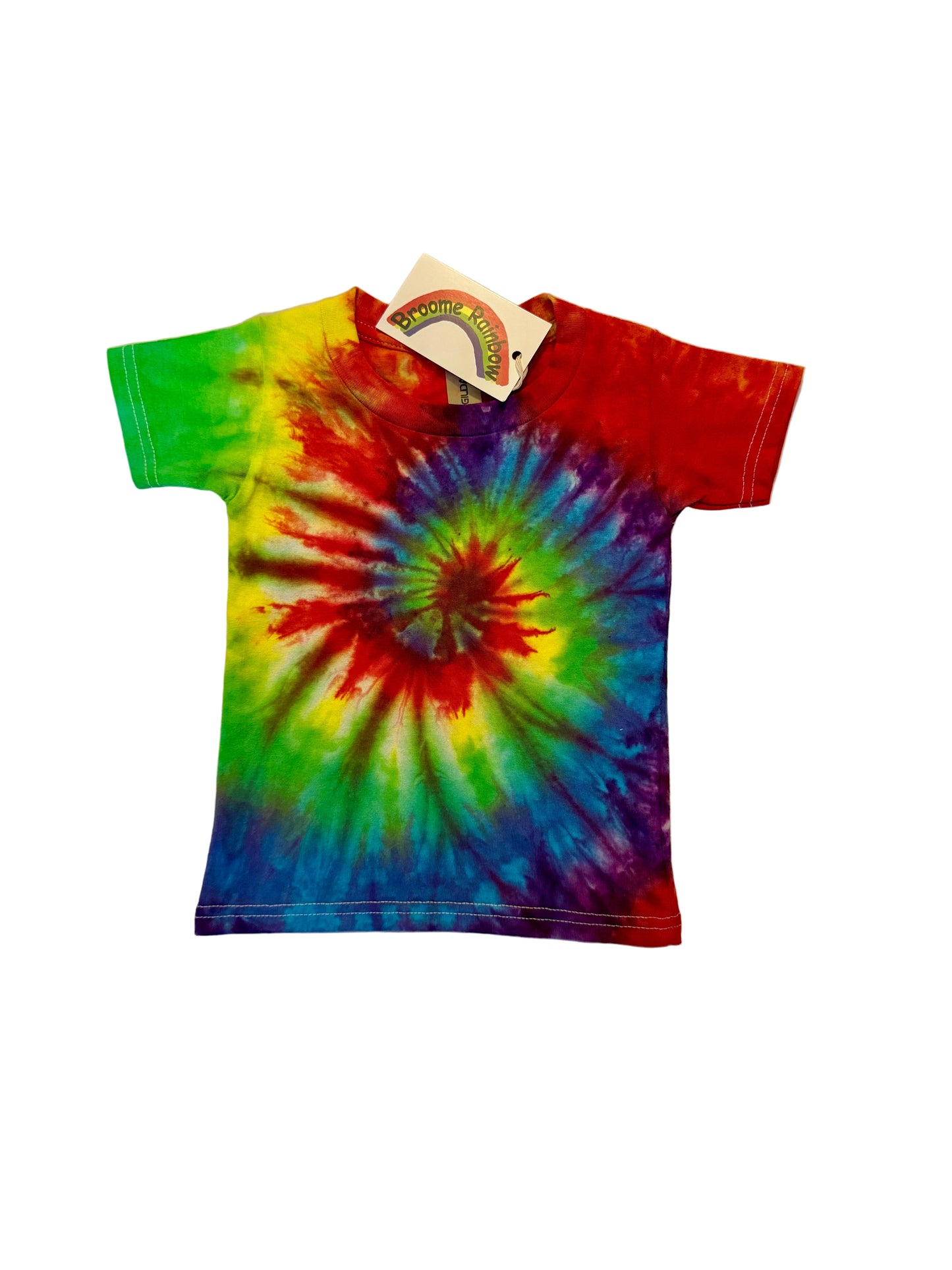 Kids Spiral Rainbow T-shirt